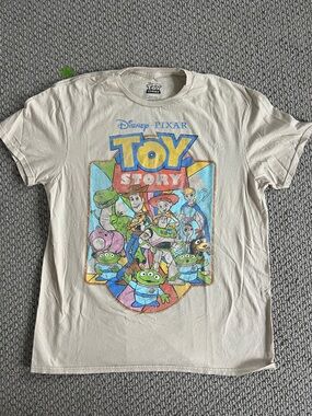 Disney Pixar Toy Story Cream Graphic Tee